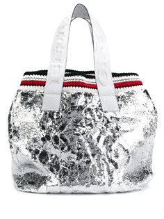 Ermanno Scervino сумка-тоут с эффектом металлик