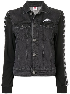 Kappa джинсовая куртка с логотипом