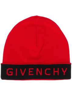 Givenchy logo beanie