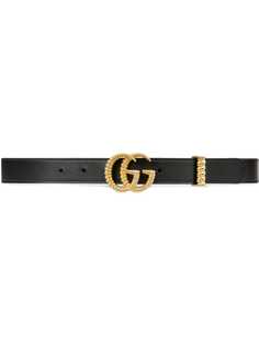 Gucci ремень с рельефной пряжкой с логотипом GG
