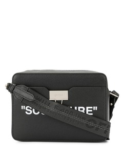 Off-White сумка через плечо с логотипом