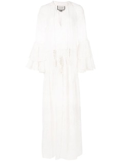 Alexis расклешенное платье макси с V-образным вырезом