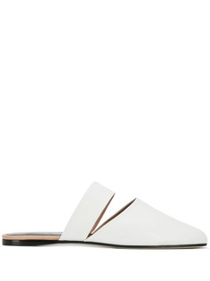 Plan C мюли с круглым носком