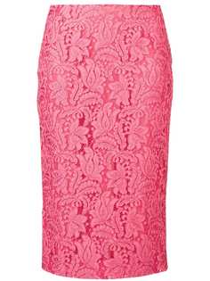 Brognano юбка с кружевной вышивкой