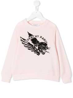 Givenchy Kids трикотажный джемпер с логотипом