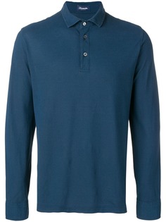 Drumohr рубашка-поло с длинными рукавами