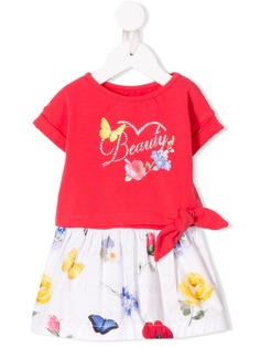 Lapin House платье с цветочным принтом