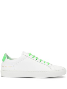 Common Projects кроссовки с контрастной шнуровкой