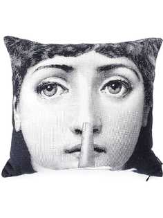 Fornasetti подушка Silenzio с фотопринтом