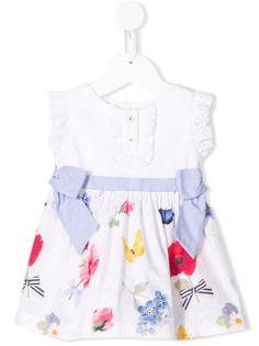 Lapin House платье без рукавов с цветочным принтом