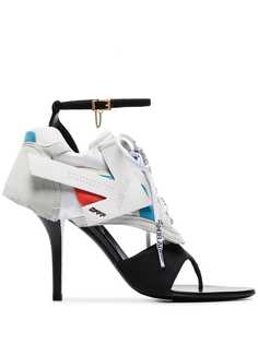 Off-White босоножки Runner 100