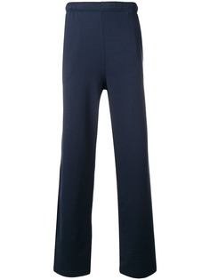 Kenzo спортивные брюки прямого кроя