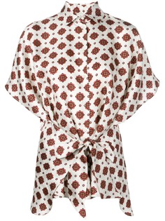 Alberto Biani рубашка с принтом