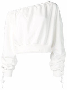 Unravel Project свитер с открытыми плечами