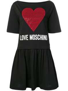 Love Moschino платье с принтом