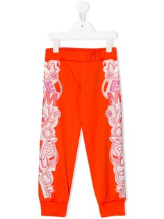 Emilio Pucci Junior спортивные брюки с логотипом