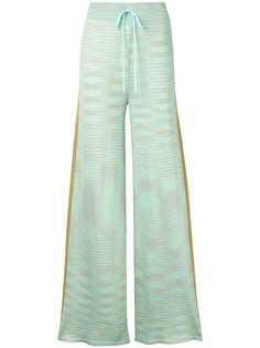 M Missoni трикотажные брюки клеш