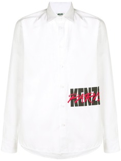 Kenzo рубашка с логотипом