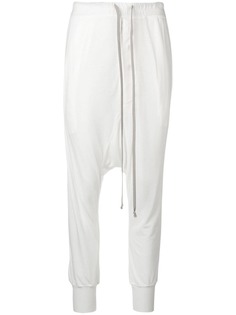 Rick Owens Lilies брюки с низким шаговым швом