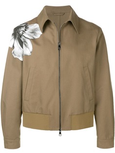 Neil Barrett куртка-рубашка с цветочным принтом