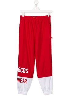 Gcds Kids двухцветные спортивные брюки