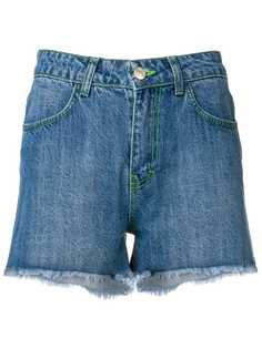 Gcds джинсовые шорты с контрастной строчкой