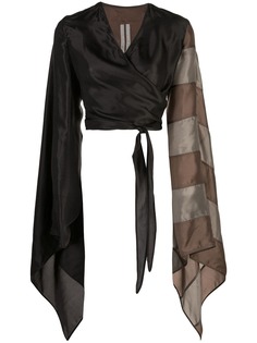 Rick Owens блузка с запахом