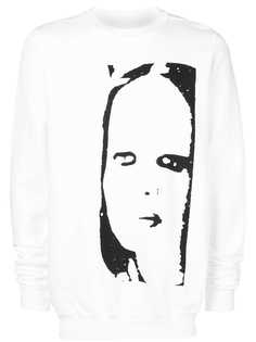 Rick Owens DRKSHDW толстовка с графичным принтом