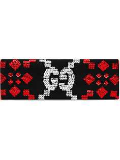 Gucci повязка на голову с логотипом