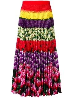 Mary Katrantzou плиссированная юбка Flower Field