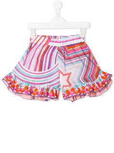 Emilio Pucci Junior шорты с принтом