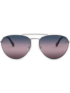 Miu Miu Eyewear солнцезащитные очки-авиаторы