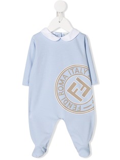 Fendi Kids пижама с логотипом