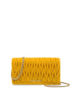 Miu Miu стеганая сумка на плечо