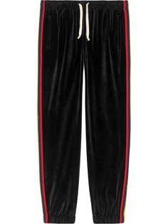 Gucci спортивные брюки из шенилла