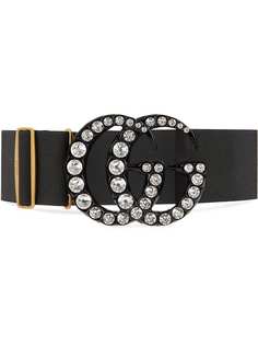 Gucci эластичный ремень с пряжкой Double G