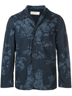 Universal Works куртка-рубашка с цветочным принтом