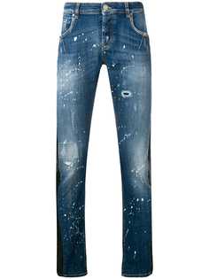Les Hommes джинсы со вставками