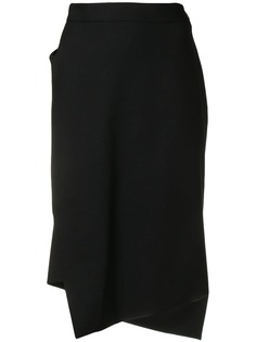 Vivienne Westwood Anglomania асимметричная юбка миди кроя слим