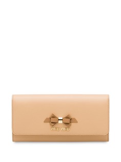 Miu Miu кошелек с бантом
