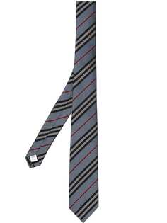 Burberry галстук в полоску Icon Stripe