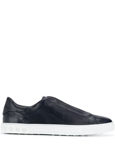 Tods слипоны с логотипом