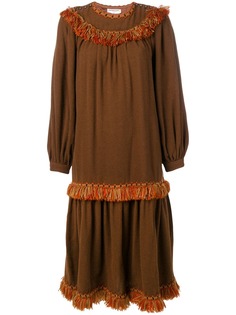 Yves Saint Laurent Pre-Owned платье в стиле бохо 1980-х годов