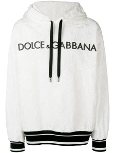Dolce & Gabbana худи с контрастным логотипом