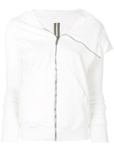Rick Owens DRKSHDW джемпер с асимметричной молнией
