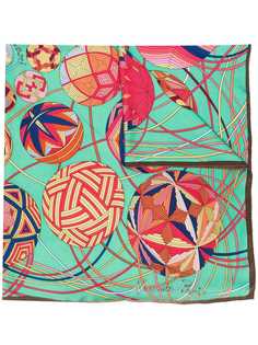 Hermès Pre-Owned платок с геометричным принтом