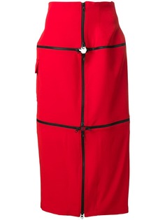 Yohji Yamamoto юбка на молнии