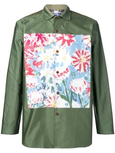 Junya Watanabe MAN рубашка с графичным принтом