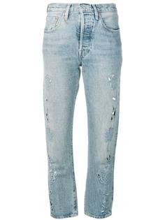 Levis: Made & Crafted укороченные джинсы с вышивкой
