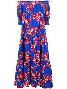 P.A.R.O.S.H. расклешенное платье макси